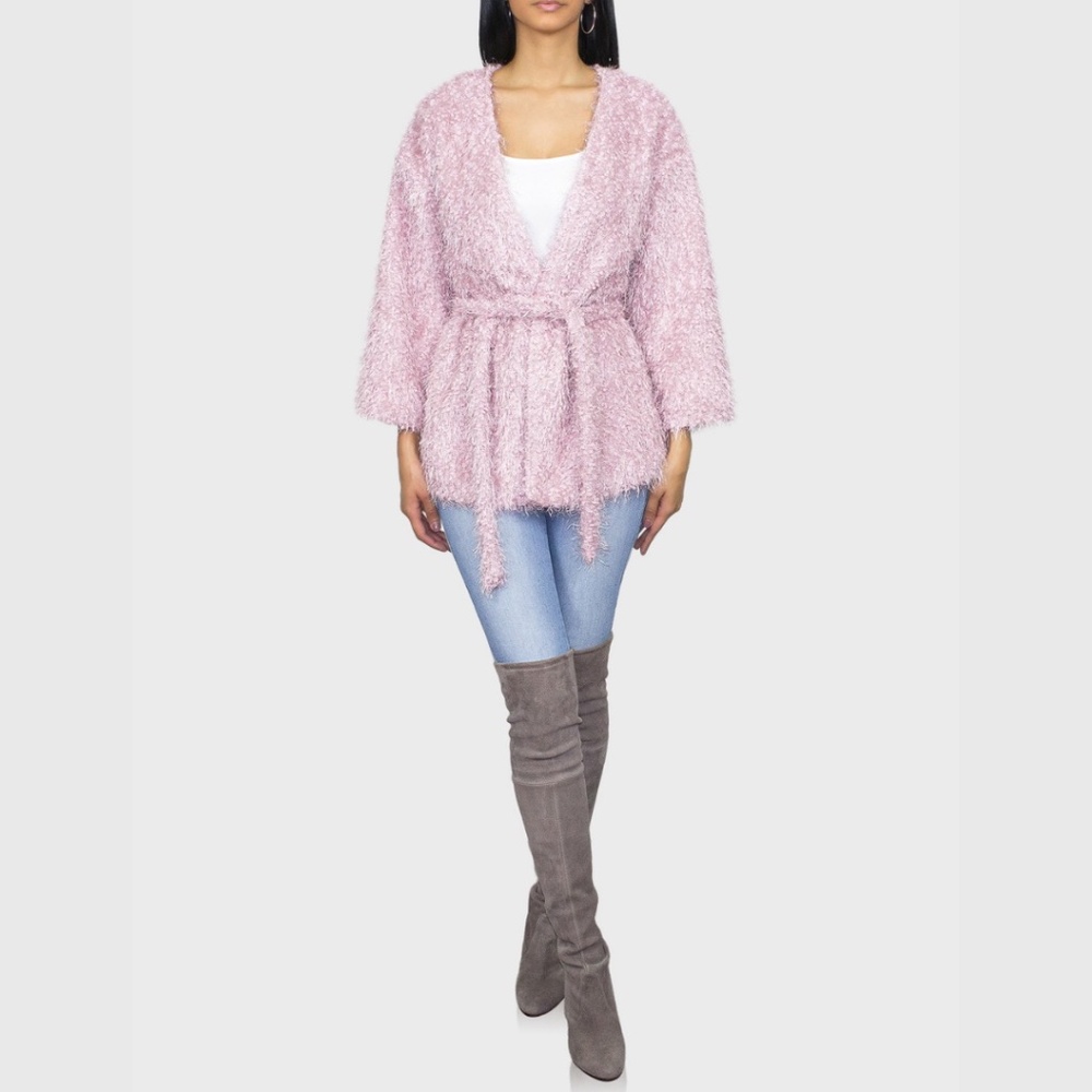 Shaggy Sweater Pink